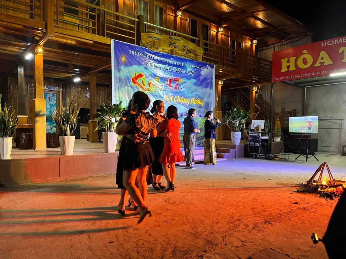 Homestay Hoa Thao - Bus ,Trek & Motorbike Mu Cang Chai Exterior foto