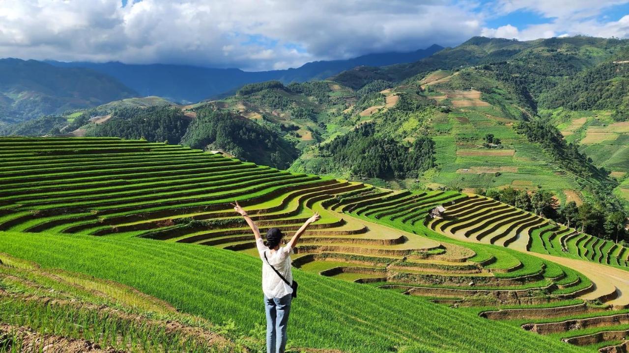 Homestay Hoa Thao - Bus ,Trek & Motorbike Mu Cang Chai Exterior foto